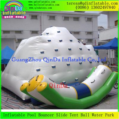 China Commercial Grade Climbing Mountain Climbing Tower Inflatable Water Icebergs Outdoor Iceber for sale