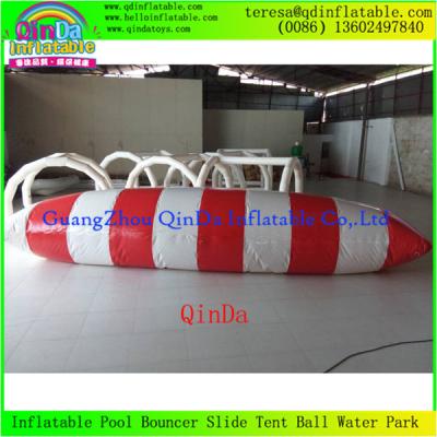 China China Wholesale Inflatable Water Jumping Bag Customized Water Sport Game Water Blob for sale
