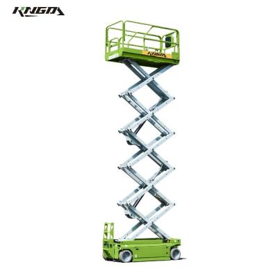 China MEWP DC 24V Self-Propelled Scissor Lift 12 Meter Working Height for sale