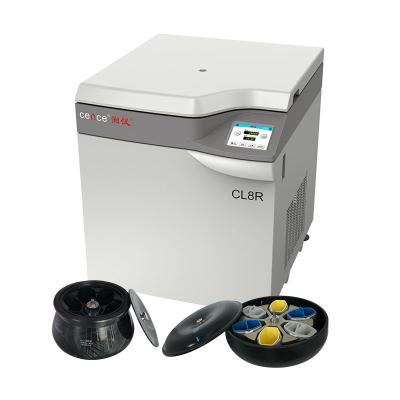China MAC Tested  High Capacity Centrifuge CL8R Quick Spin Centrifuge 9000r/min Speed for sale