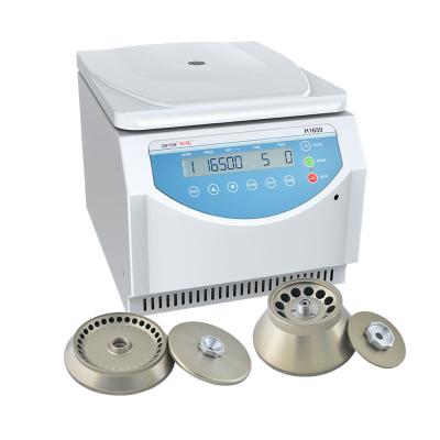 China Normal Temp Benchtop Centrifuge Machine H1650 High Speed Microcentrifuge for sale