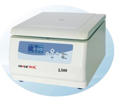 China L420 /L500/L600 Table Top Low Speed Centrifuge Biochemical Analysis System Free Parts en venta