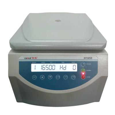 China 1200W Tabletop High Speed Centrifuge 16000RPM With LCD Display for sale