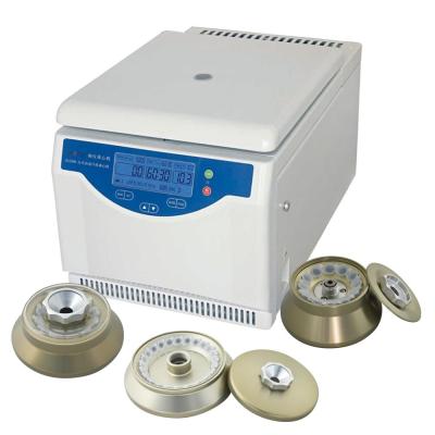 China 1000W Benchtop High Speed Refrigerated Centrifuge 16500rpm microprocessor control for sale