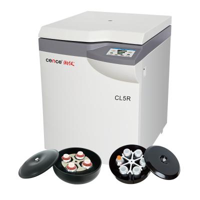 China Centrifugadora CL5 del rotor del oscilación/centrifugadora del bolso de la sangre del banco de sangre de CL5R en venta