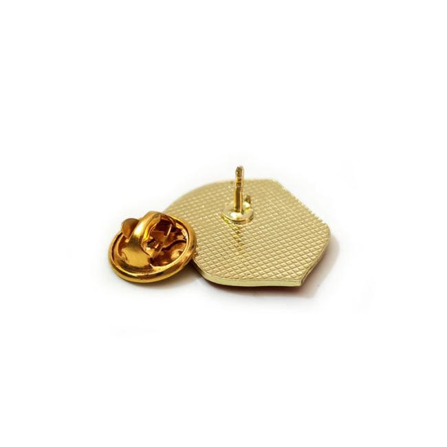 Various color options available for custom enamel lapel pins