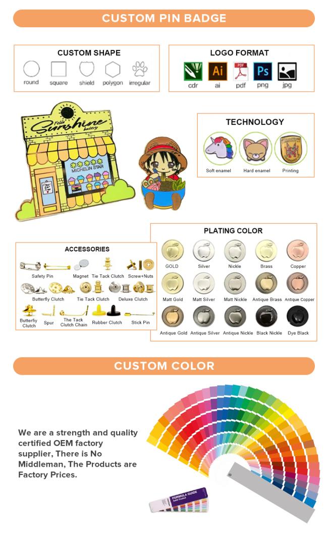 Quality certified lapel pin manufacturing
