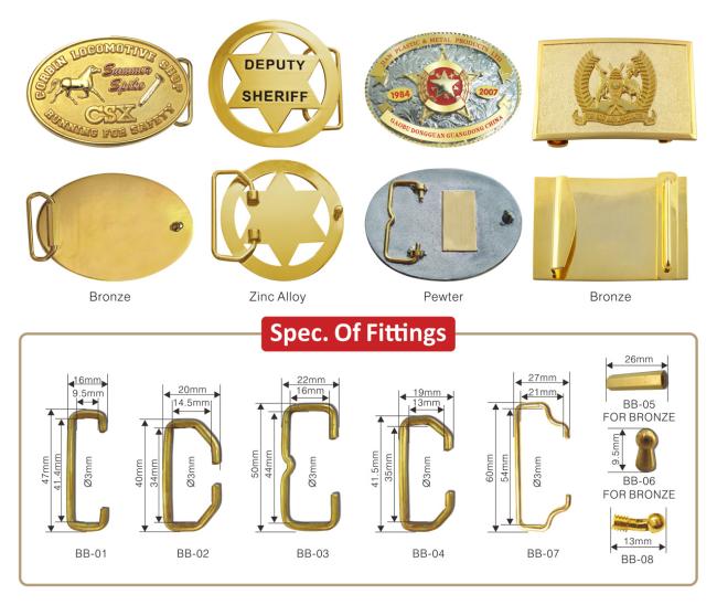 High-quality belt buckle manufacturing process and material samples