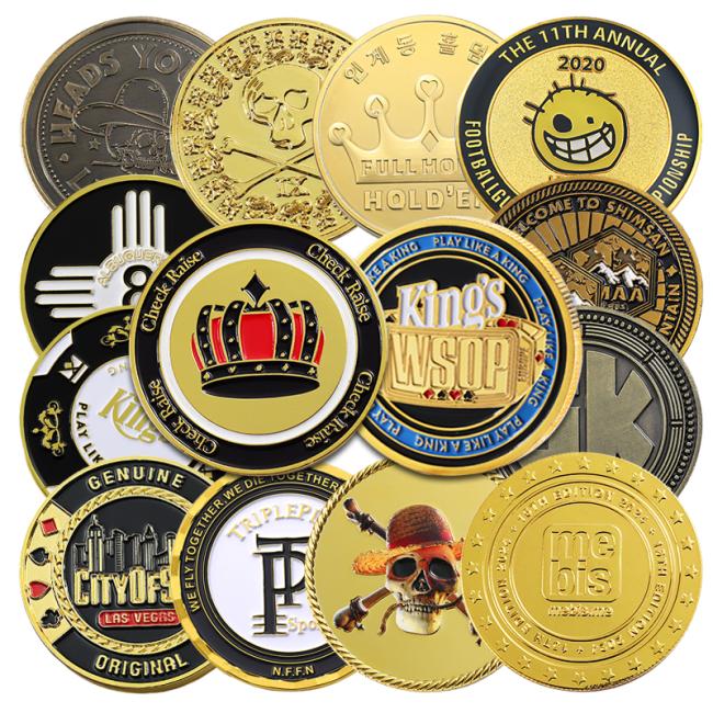 Custom coin design examples