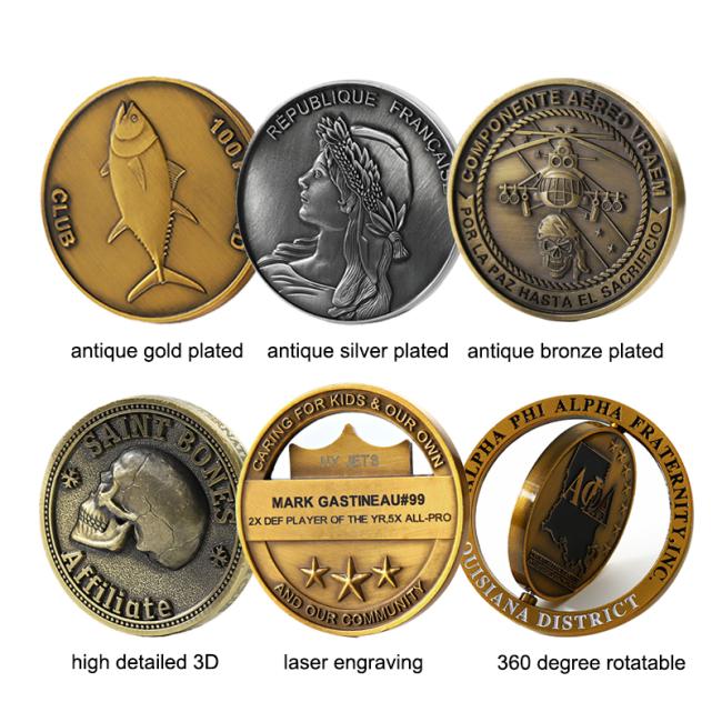 Custom souvenir coin designs