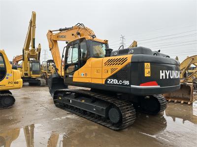 China Used Hyundai 220LC-9S Excavator 22 Ton Hyundai 220 Mining Digger for sale