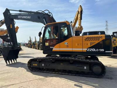 China Used Hyundai R220LC-9S Excavator 22 ton Korea Used Hyundai 220 mining Digger for sale