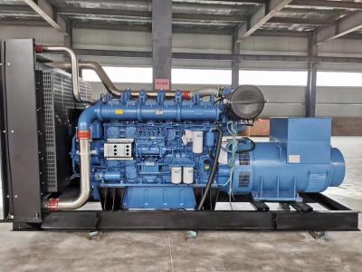 China Open Frame 1000kw Generator Set 3ph 1500rpm Diesel Standby Generator for sale