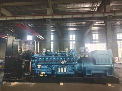 China 500kw Weichai Generator Set ComAp Controller Stationary Generator Set for sale