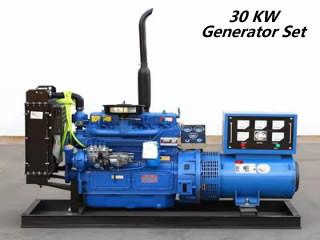 China Stable Voltage 30 Kw Diesel Generator 590KG 6 Cylinder Diesel Engine Generator for sale
