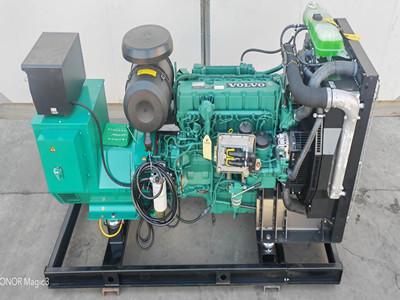 中国 60 HZボルボのディーゼル発電機セット1800 RPM IP 21の水冷速い配達 販売のため