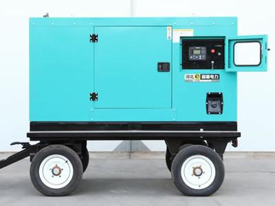 China Compact Size Mobile Diesel Generators Power Set 60 HZ For Flexible Operation for sale