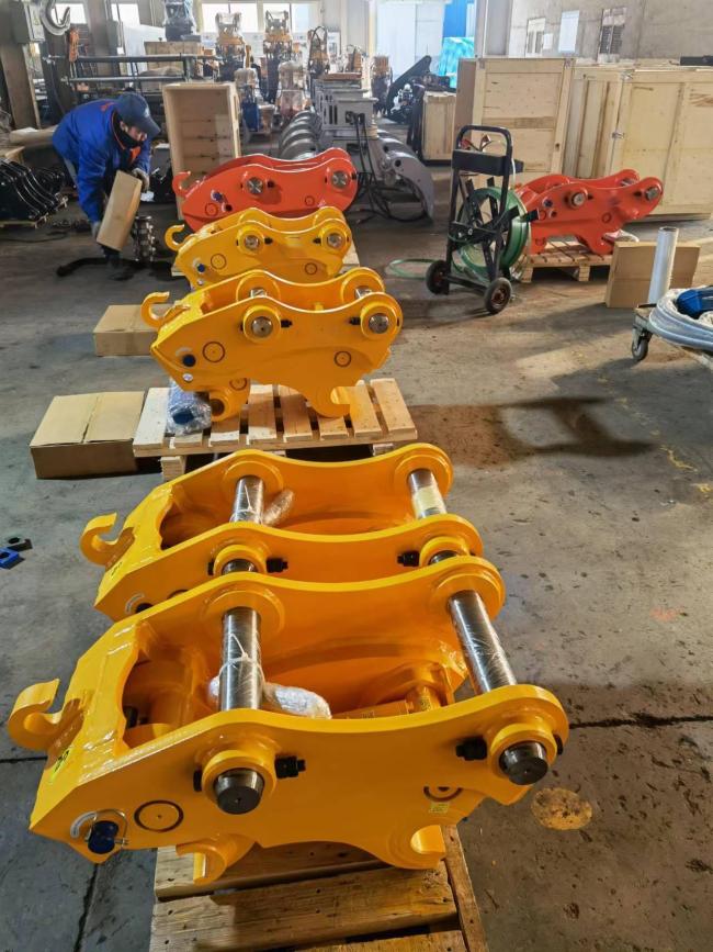 Mechanical Quick Couple Customizable Hydraulic Quick Coupler for 4-40 Ton Excavator 8