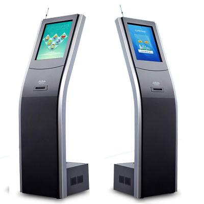 China Token Management 17 Inch Touch Screen Ticket Machine for sale