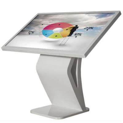 China Scratchproof 43 Inch Floor Self Service Touch Screen Kiosk for sale
