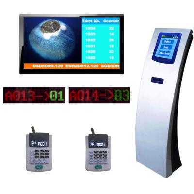 China Dustproof LCD TV Display 110V-240V AC Customer Queuing System for sale