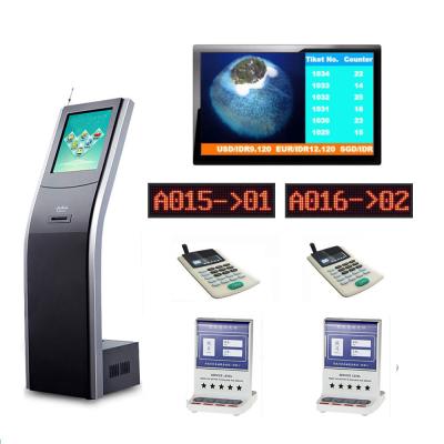 China CE Approved IR Touch Panel 500G HDD Customer Queuing System for sale
