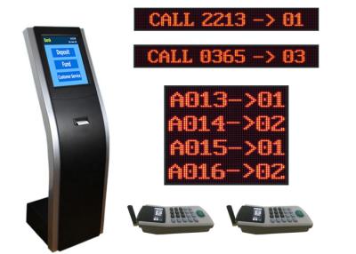 China 17 inch Infrared touch screen Kiosk calling ticket dispenser machine queue management system for sale