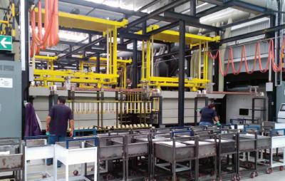 China Nickel Chromium Accessories Automated Plating Line OEM for sale