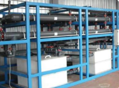 China Hanging Barrel Tubular Membrane PLC Control system for sale