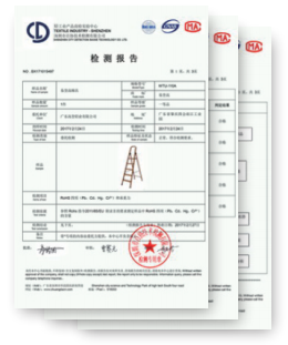 5 Steps Aluminum Folding Ladder Thickness 1.7 mm Max Load 150 KG 2
