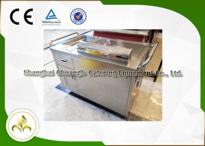 China Mobile Japanese Hibachi Table Teppanyaki Electric Grill For Beef Mutton Chicken Fish for sale