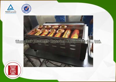 China Big Kitchen Commercial Gas Barbecue Grills , Natural Gas Bbq Grill With 6 Burners for sale