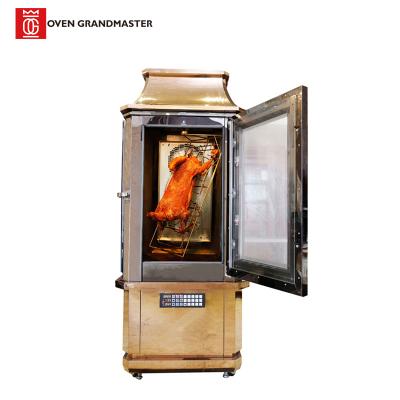China 380V Chicken Grill Machines Hot Blast Shellfish Chicken Rotisserie Oven for sale