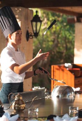 Китай Outdoor Kempinski Hotel Oval Electric Teppanyaki Grill Table продается