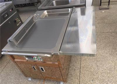 China Electric / Gas Heating Teppanyaki Grill Table for Restaurant Hotel for sale