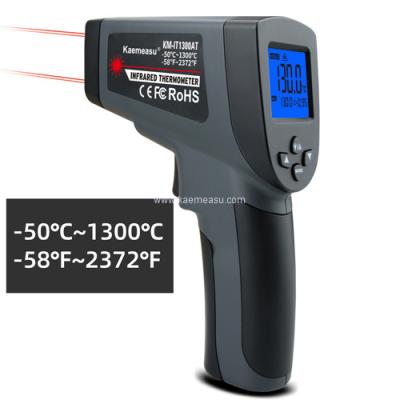 China Kaemeasu 1300℃ Industry High Temperature Infrared Thermometer Gun 170g for sale