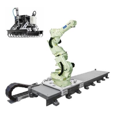 China OTC FD-V20S Robot Arm 6 Axis With Robot Gripper And Linear Tracker For Pick And Place for sale