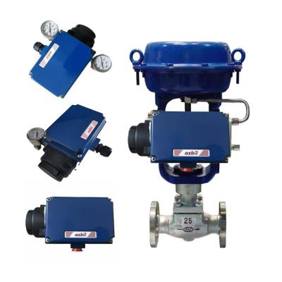 China Control Valve With Pneumatic Actuator And Azbil AVP100 AVP102  Pneumatic Smart Valve Positioner for sale