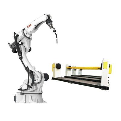 China Automatic Welding Robot QJR6-1400H With CNGBS Welding Positioner For Arc Welding Automation for sale