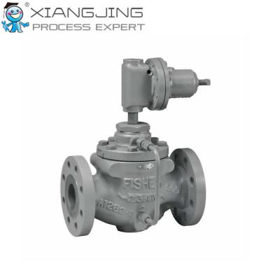 China Fisher Type 63EG-98HM Pilot-Operated Relief Valve or Backpressure Regulator for sale