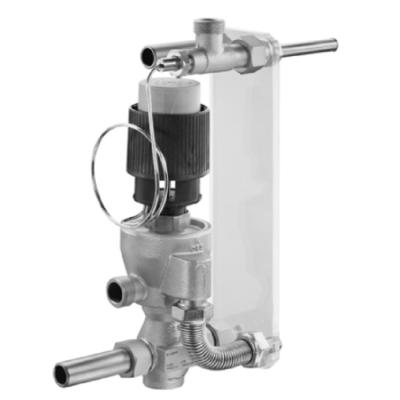 China Water Liquid Temperature Control Regulator DN 15 Valve Size DIN Version for sale