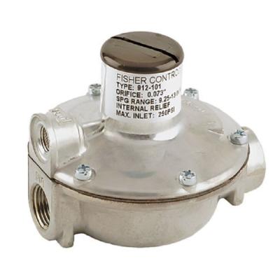 China FISHER Gas Pressure Regulator Prices Of 912 Series Direct-Operated, Spring-Loaded Pressure Reducing Regulators for sale