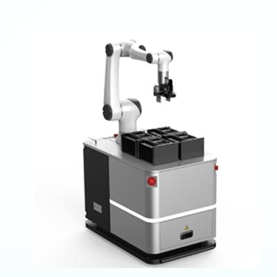 中国 プログラム可能なロボットCobotを扱う6車輪軸のロボット ハンの星の移動式プラットホーム 販売のため