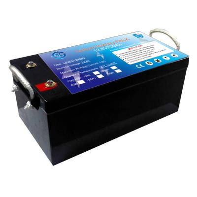 China Deep cycles battery lithium ion 12v 200Ah for trolling motor for sale