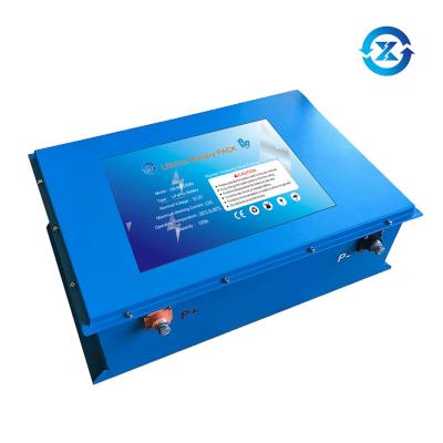 China Steel Case 51.2V 100AH Deep Cycle Battery Pack for sale