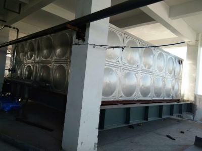 China 100m3 SS304 Square Stainless Steel Tank Water Storage 5000l for sale
