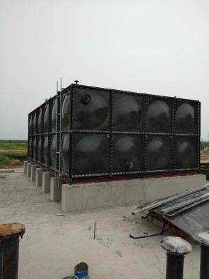 China Industrial Q235 Steel Panel Stainless Steel Water Tank For Wastewater Storage 4000 Liter for sale
