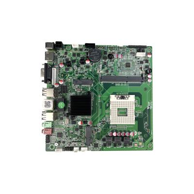 China Intel ITX Motherboard HM65 INTEL Integrated 2x1.5V DDR3 DIMM 32GB for sale