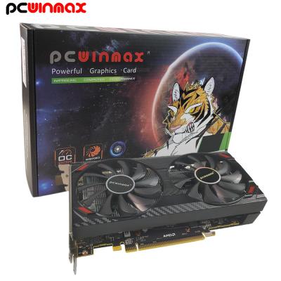 中国 PCWINMAX ラデオン RX 5500 XT グラフィックカード 8GB GDDR6 128bit HD 2XDP PCI エクスプレス 4.0X8 デュアルファン 販売のため