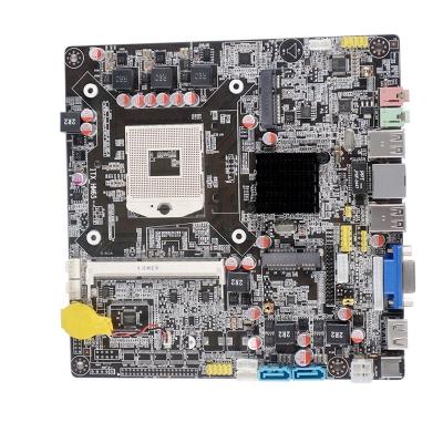 China PCWINMAX H65 Industrial Mainboard DDR3 Mini ITX HM65 Chipset Motherboard LGA 988 Socket for sale